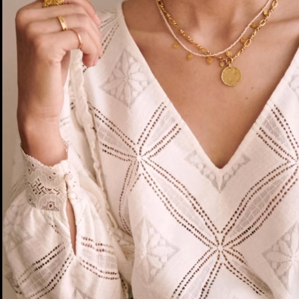 Sezane Lauren Blouse